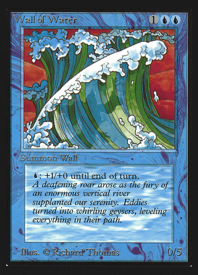 Wall of Water [Collectors' Edition] | Card Merchant Takapuna