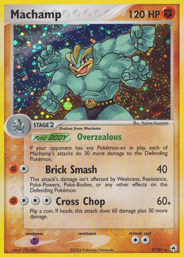 Machamp (9/101) [EX: Hidden Legends] | Card Merchant Takapuna