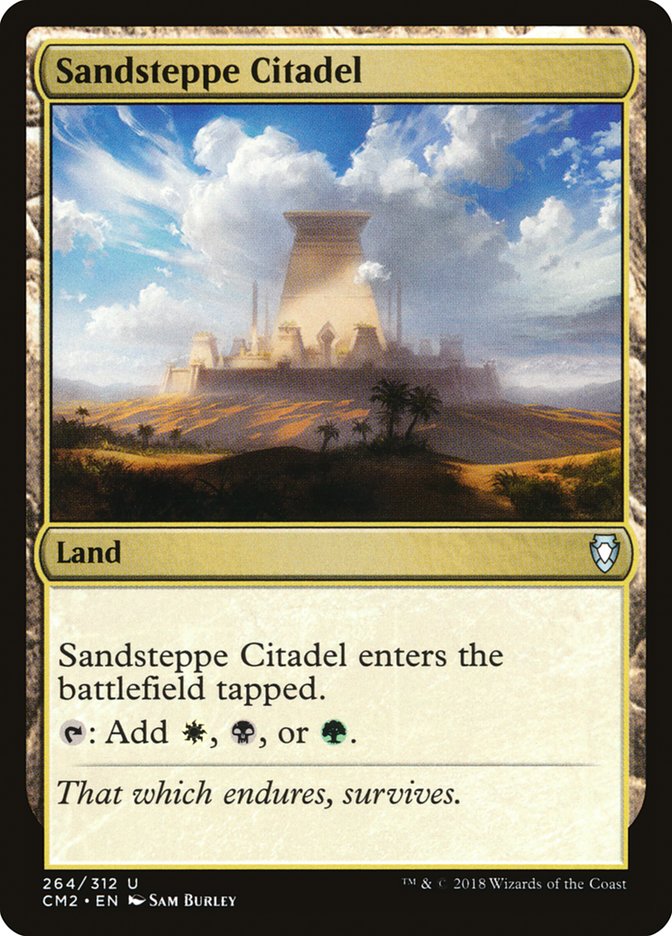Sandsteppe Citadel [Commander Anthology Volume II] | Card Merchant Takapuna