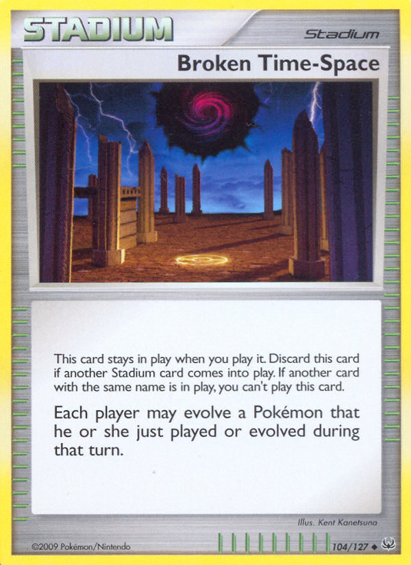 Broken Time-Space (104/127) [Platinum: Base Set] | Card Merchant Takapuna