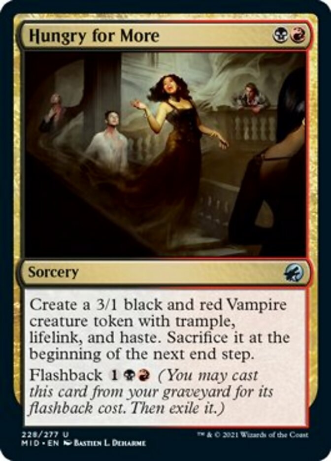 Hungry for More [Innistrad: Midnight Hunt] | Card Merchant Takapuna