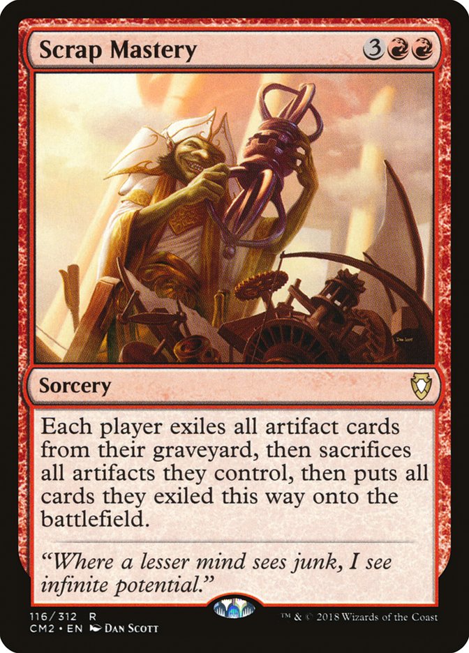 Scrap Mastery [Commander Anthology Volume II] | Card Merchant Takapuna