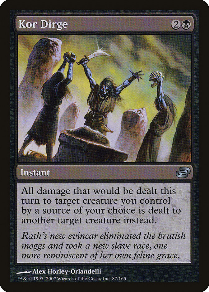 Kor Dirge [Planar Chaos] | Card Merchant Takapuna