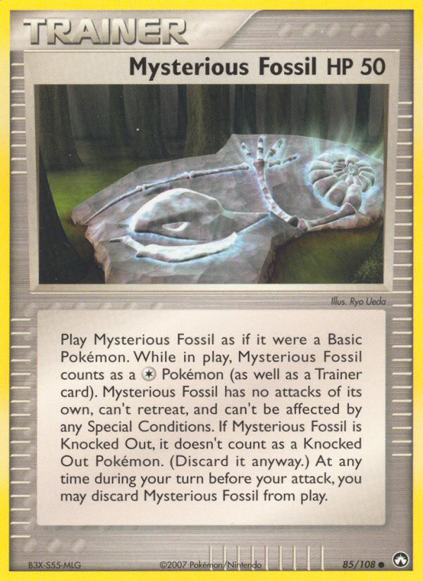 Mysterious Fossil (85/108) [EX: Power Keepers] | Card Merchant Takapuna