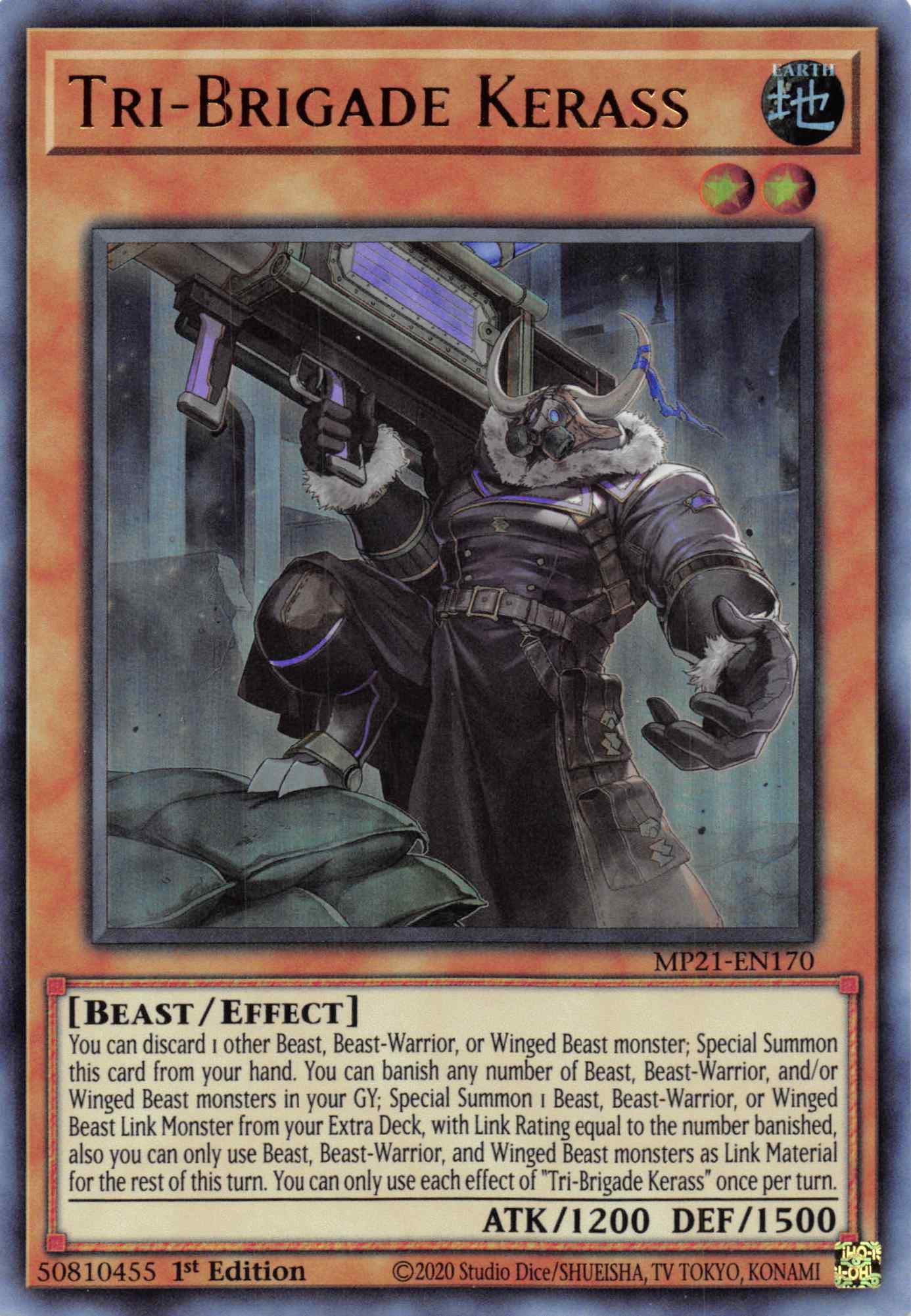 Tri-Brigade Kerass [MP21-EN170] Ultra Rare | Card Merchant Takapuna