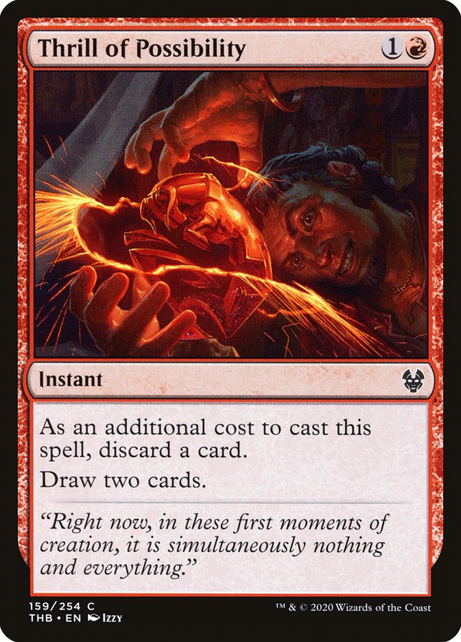 Thrill of Possibility [Theros Beyond Death] | Card Merchant Takapuna