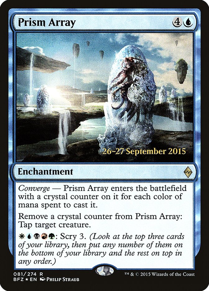 Prism Array [Battle for Zendikar Prerelease Promos] | Card Merchant Takapuna