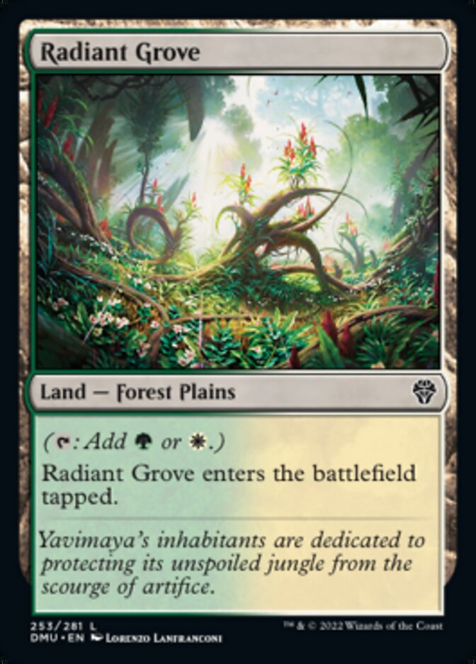 Radiant Grove [Dominaria United] | Card Merchant Takapuna