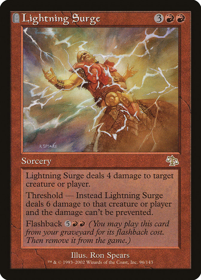Lightning Surge [Judgment] | Card Merchant Takapuna