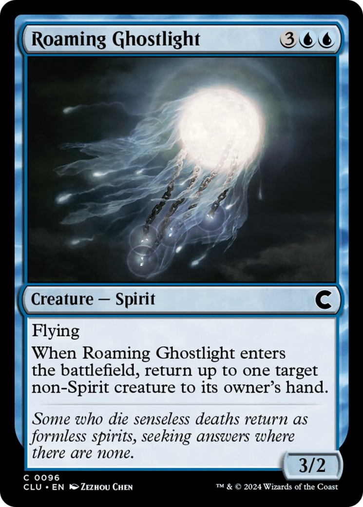 Roaming Ghostlight [Ravnica: Clue Edition] | Card Merchant Takapuna