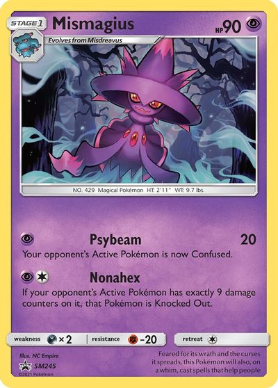 Mismagius (SM245) [Sun & Moon: Black Star Promos] | Card Merchant Takapuna