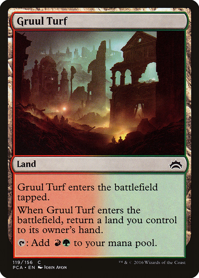 Gruul Turf [Planechase Anthology] | Card Merchant Takapuna