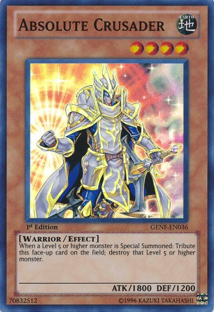Absolute Crusader [GENF-EN036] Super Rare | Card Merchant Takapuna