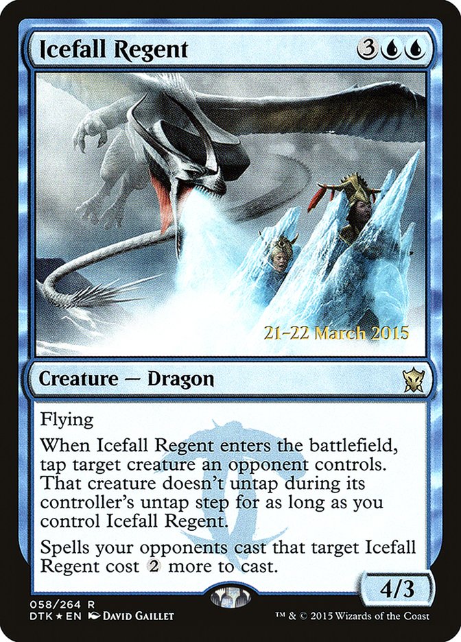 Icefall Regent [Dragons of Tarkir Prerelease Promos] | Card Merchant Takapuna
