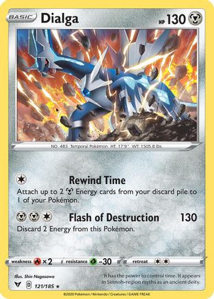 Dialga (121/185) (Theme Deck Exclusive) [Sword & Shield: Vivid Voltage] | Card Merchant Takapuna