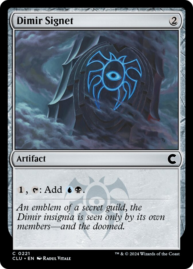 Dimir Signet [Ravnica: Clue Edition] | Card Merchant Takapuna