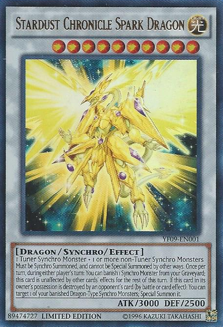 Stardust Chronicle Spark Dragon [YF09-EN001] Ultra Rare | Card Merchant Takapuna