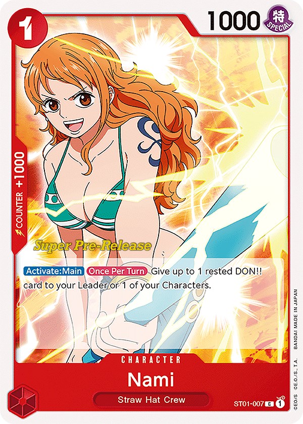 Nami [Super Pre-Release Starter Deck: Straw Hat Crew] | Card Merchant Takapuna