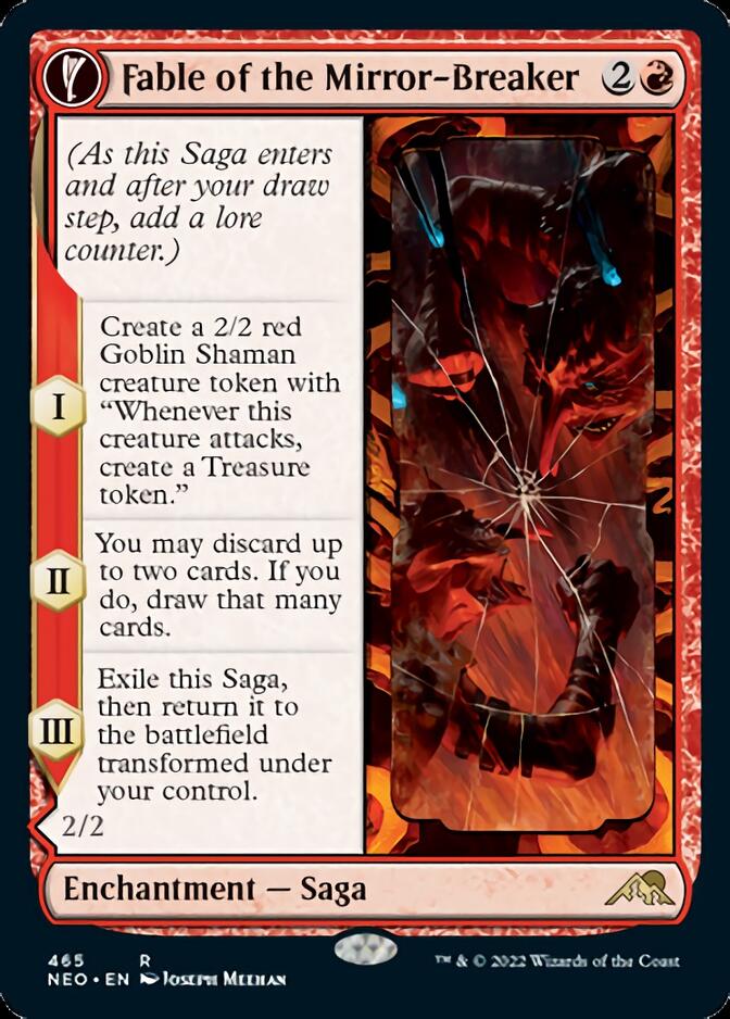 Fable of the Mirror-Breaker // Reflection of Kiki-Jiki (Extended) [Kamigawa: Neon Dynasty] | Card Merchant Takapuna