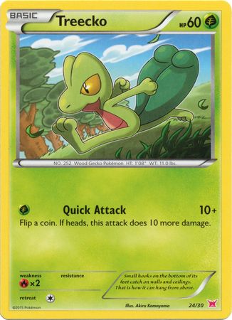 Treecko (24/30) [XY: Trainer Kit 2 - Latias] | Card Merchant Takapuna