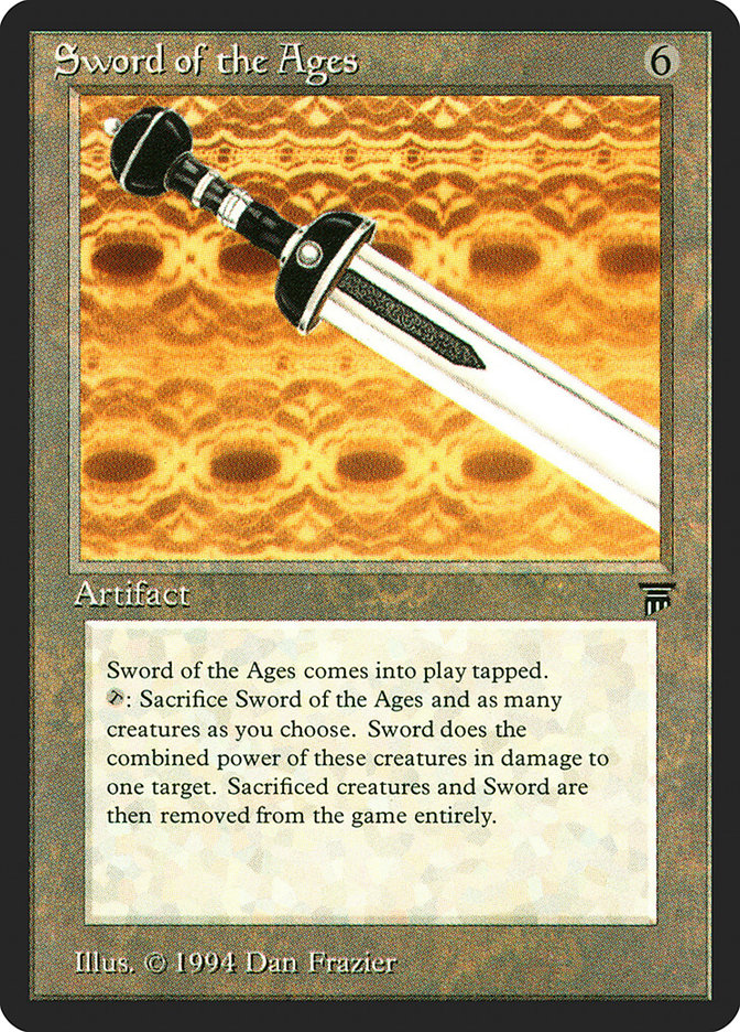 Sword of the Ages [Legends] | Card Merchant Takapuna