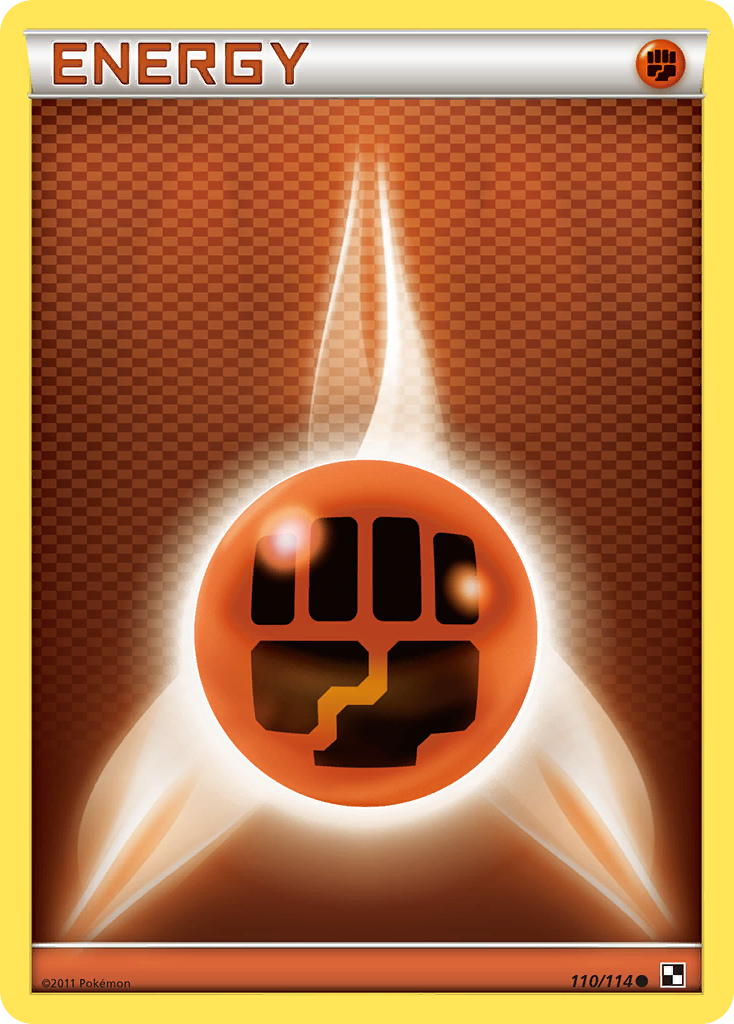 Fighting Energy (110/114) [Black & White: Base Set] | Card Merchant Takapuna