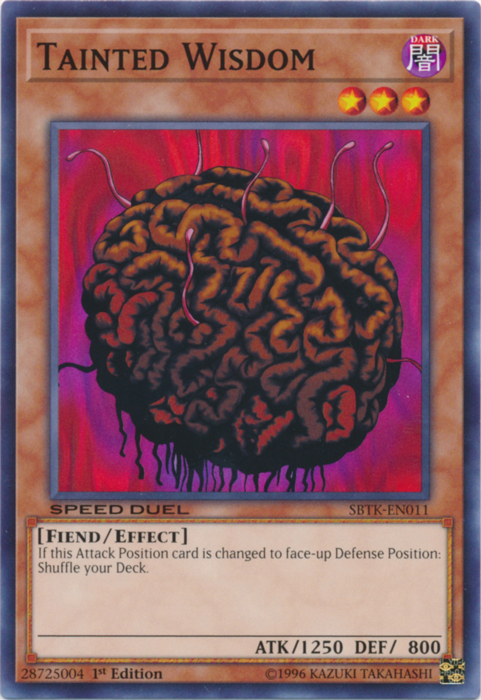 Tainted Wisdom [SBTK-EN011] Common | Card Merchant Takapuna