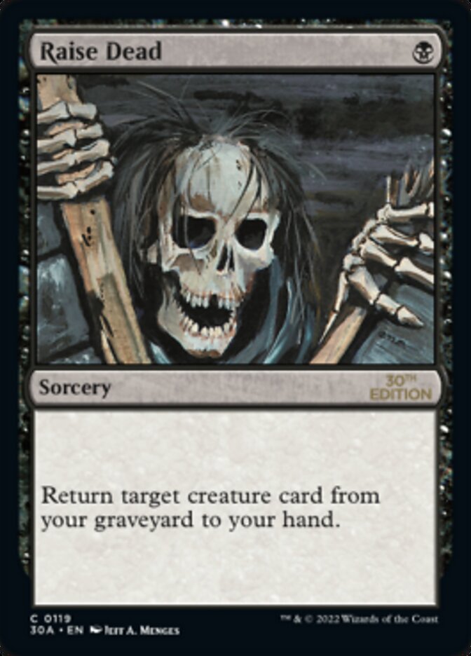 Raise Dead [30th Anniversary Edition] | Card Merchant Takapuna