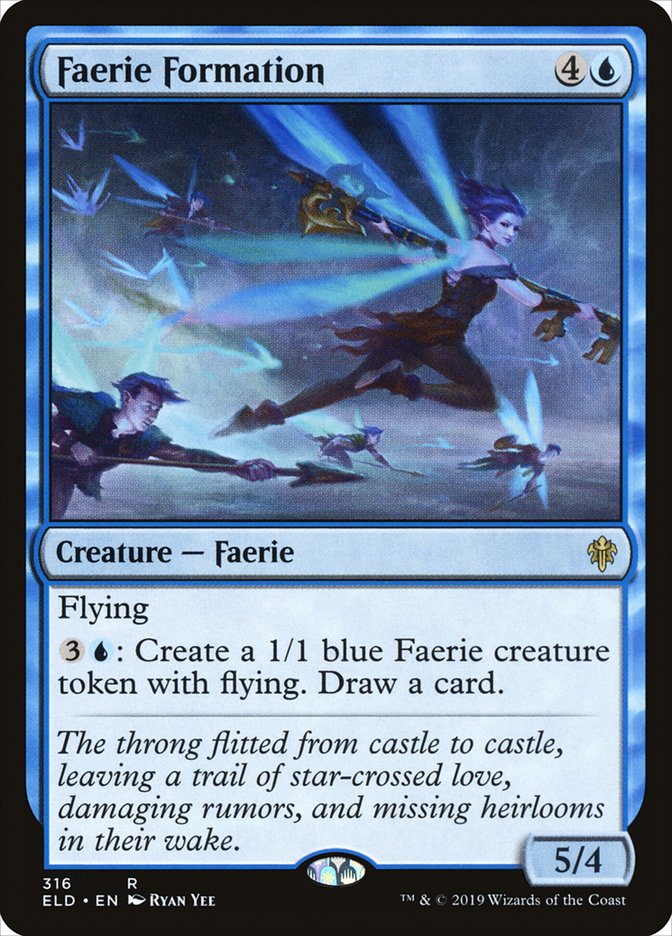 Faerie Formation [Throne of Eldraine] | Card Merchant Takapuna