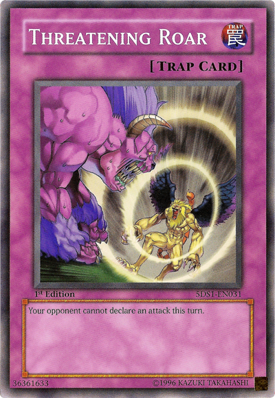 Threatening Roar [5DS1-EN031] Common | Card Merchant Takapuna