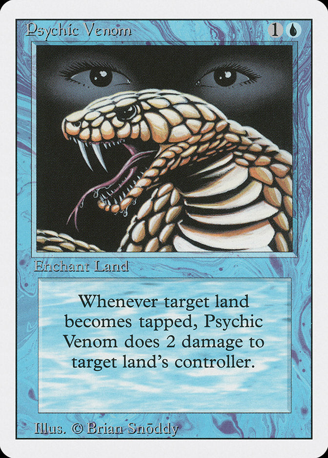 Psychic Venom [Revised Edition] | Card Merchant Takapuna