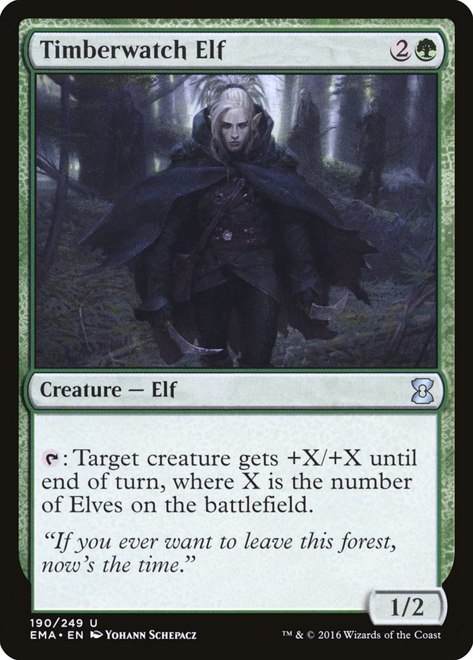 Timberwatch Elf [Eternal Masters] | Card Merchant Takapuna