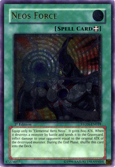 Neos Force [STON-EN039] Ultimate Rare | Card Merchant Takapuna