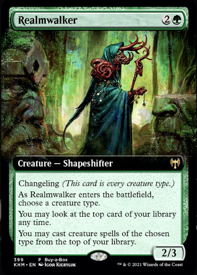 Realmwalker (Buy-a-box) [Kaldheim] | Card Merchant Takapuna