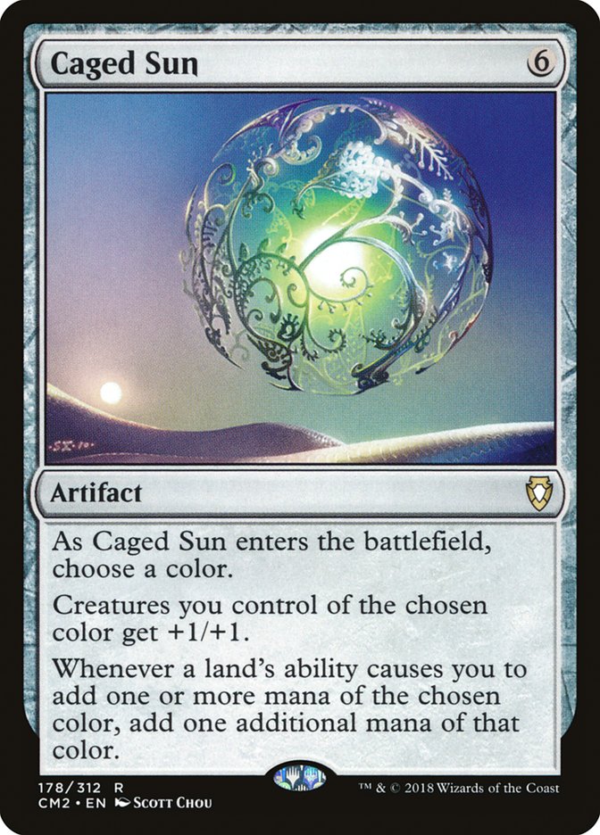 Caged Sun [Commander Anthology Volume II] | Card Merchant Takapuna