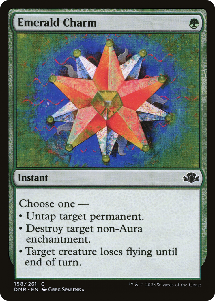 Emerald Charm [Dominaria Remastered] | Card Merchant Takapuna