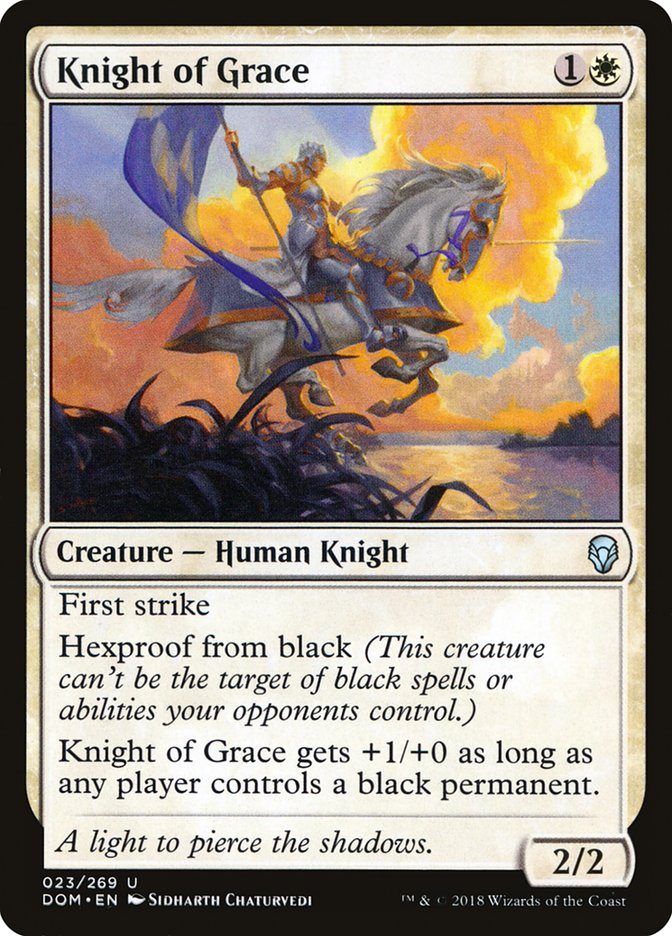 Knight of Grace [Dominaria] | Card Merchant Takapuna