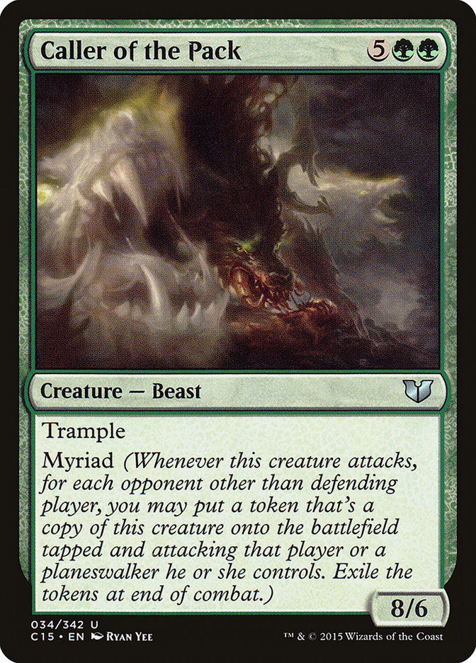 Caller of the Pack [Commander 2015] | Card Merchant Takapuna