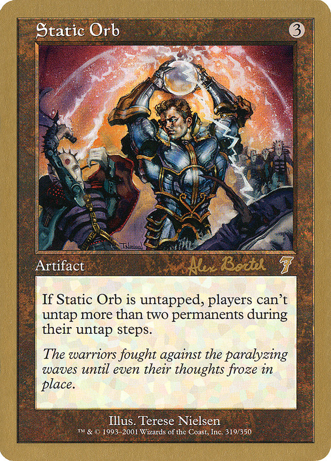 Static Orb (Alex Borteh) [World Championship Decks 2001] | Card Merchant Takapuna