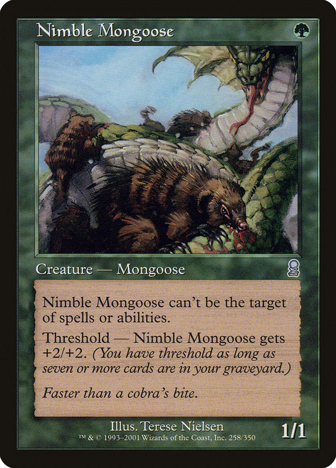 Nimble Mongoose [Odyssey] | Card Merchant Takapuna