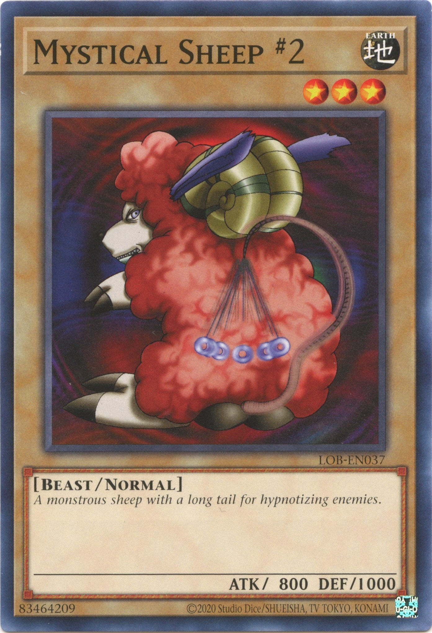 Mystical Sheep #2 (25th Anniversary) [LOB-EN037] Common | Card Merchant Takapuna