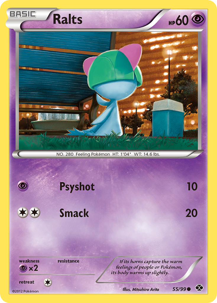 Ralts (55/99) [Black & White: Next Destinies] | Card Merchant Takapuna