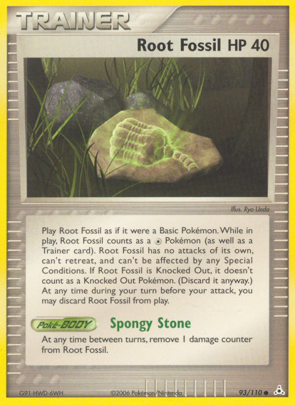 Root Fossil (93/110) [EX: Holon Phantoms] | Card Merchant Takapuna