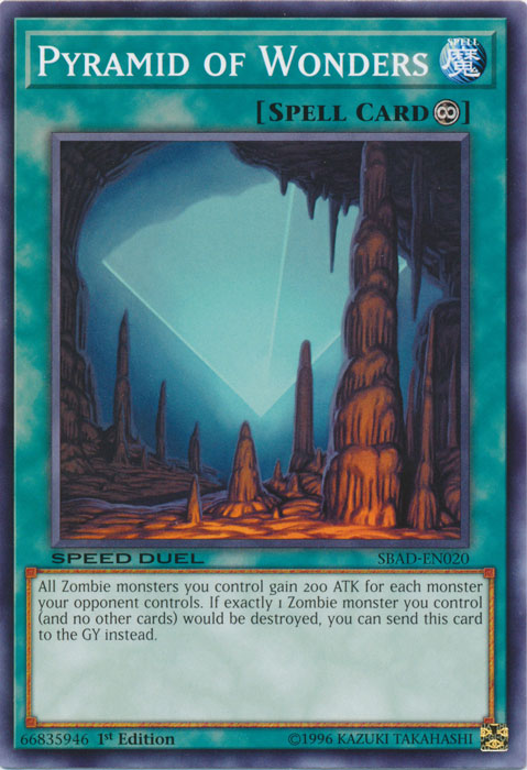 Pyramid of Wonders [SBAD-EN020] Common | Card Merchant Takapuna