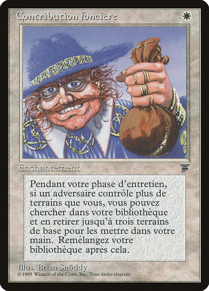 Land Tax (French) - "Contribution fonciere" [Renaissance] | Card Merchant Takapuna
