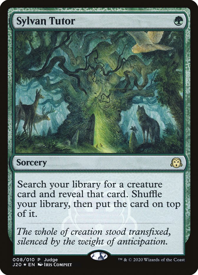 Sylvan Tutor [Judge Gift Cards 2020] | Card Merchant Takapuna