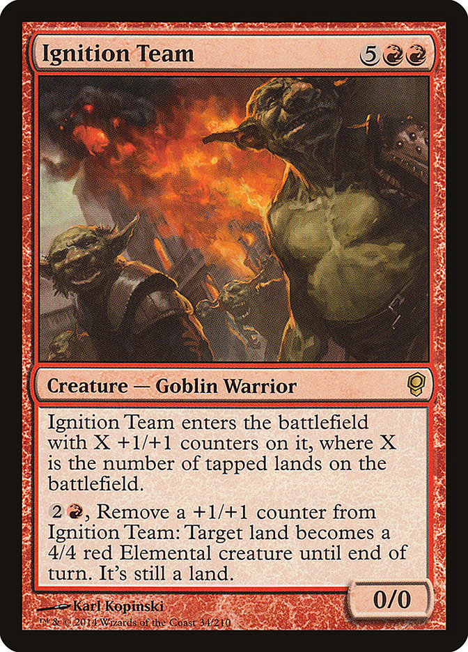 Ignition Team [Conspiracy] | Card Merchant Takapuna
