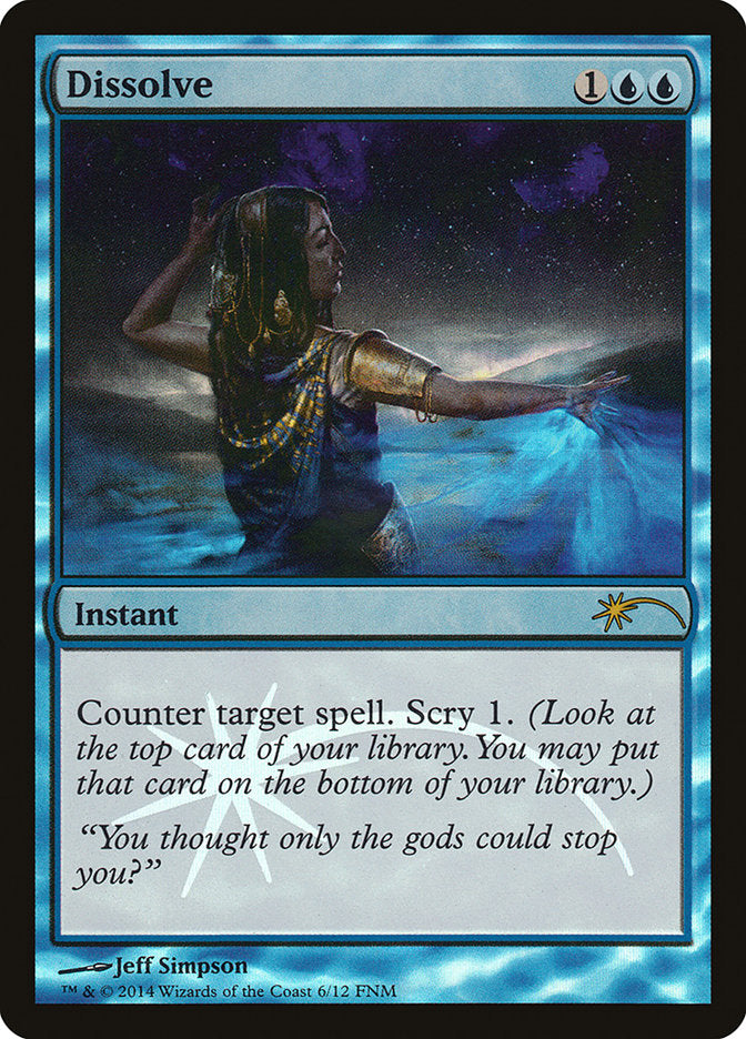 Dissolve [Friday Night Magic 2014] | Card Merchant Takapuna