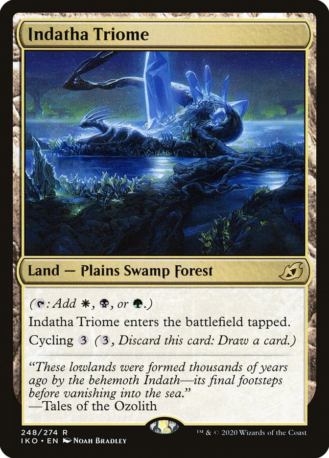 Indatha Triome [Ikoria: Lair of Behemoths] | Card Merchant Takapuna