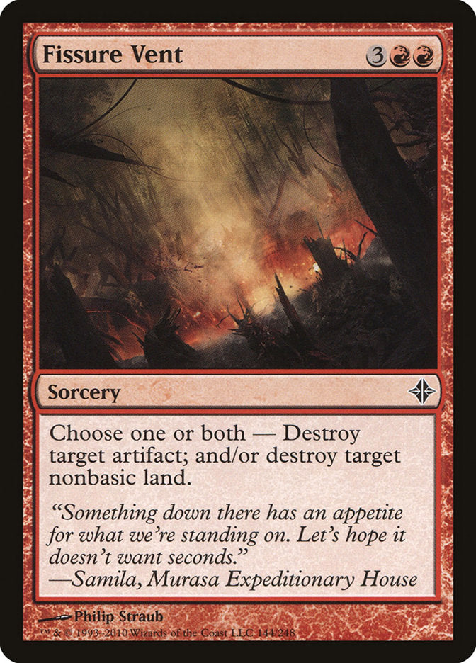 Fissure Vent [Rise of the Eldrazi] | Card Merchant Takapuna
